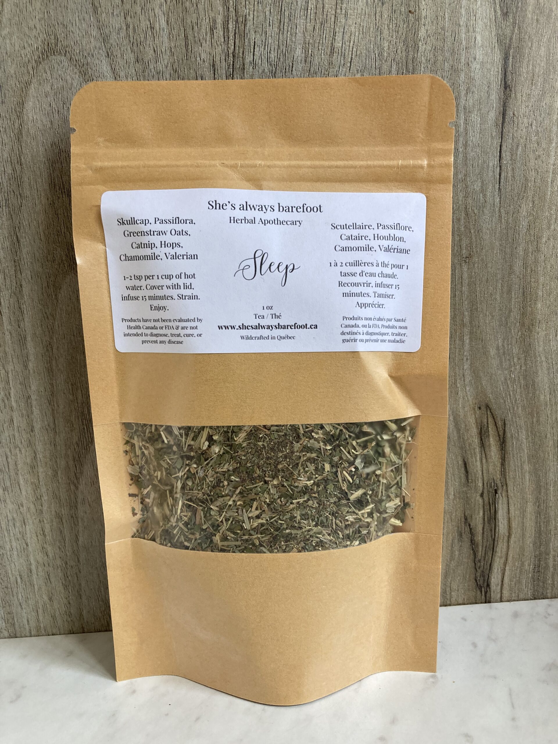 Sleep herbal tea blend